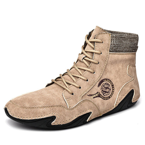 draussenfeet handgemachte lederschuhe stiefel 31192 beige