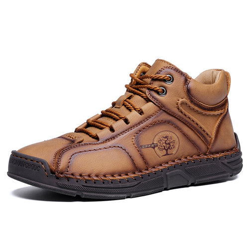 draussenfeet handgemachte lederschuhe stiefel 31242 braun