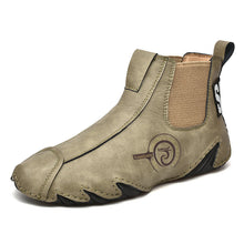 Lade das Bild in den Galerie-Viewer, draussenfeet handgemachte lederschuhe stiefel 31369 braun

