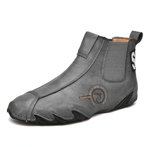 draussenfeet handgemachte lederschuhe stiefel 31369 grau