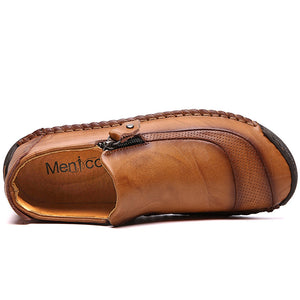draussenfeet handgemachte lederschuhe stiefel 31387 gelbbraun