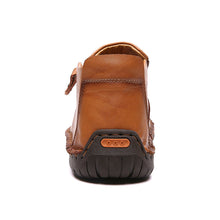 Lade das Bild in den Galerie-Viewer, draussenfeet handgemachte lederschuhe stiefel 31387 gelbbraun
