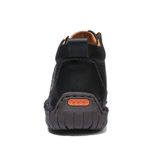 Lade das Bild in den Galerie-Viewer, draussenfeet handgemachte lederschuhe stiefel 31393 schwarz
