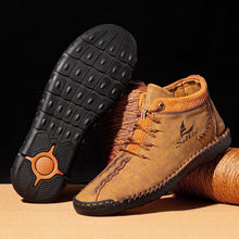 Lade das Bild in den Galerie-Viewer, draussenfeet handgemachte lederschuhe stiefel 31399 braun
