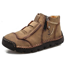 Lade das Bild in den Galerie-Viewer, draussenfeet handgemachte lederschuhe stiefel 31400 khaki
