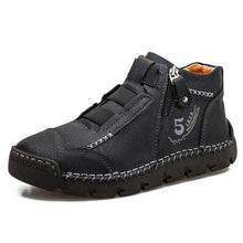 Lade das Bild in den Galerie-Viewer, draussenfeet handgemachte lederschuhe stiefel 31400 schwarz
