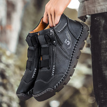 Lade das Bild in den Galerie-Viewer, draussenfeet handgemachte lederschuhe stiefel 31400 schwarz

