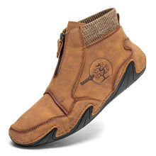 Lade das Bild in den Galerie-Viewer, draussenfeet handgemachte lederschuhe stiefel 31415 gelb
