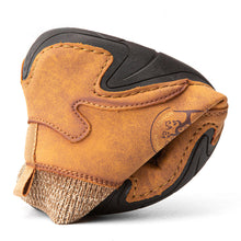 Lade das Bild in den Galerie-Viewer, draussenfeet handgemachte lederschuhe stiefel 31415 gelb
