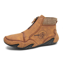 Lade das Bild in den Galerie-Viewer, draussenfeet handgemachte lederschuhe stiefel 31415 gelb
