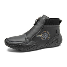 Lade das Bild in den Galerie-Viewer, draussenfeet handgemachte lederschuhe stiefel 31415 schwarz
