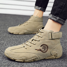 Lade das Bild in den Galerie-Viewer, draussenfeet handgemachte lederschuhe stiefel 31423 sand
