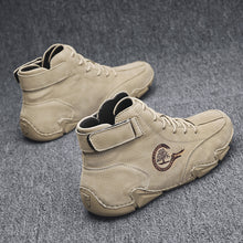 Lade das Bild in den Galerie-Viewer, draussenfeet handgemachte lederschuhe stiefel 31423 sand
