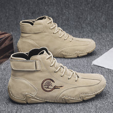 Lade das Bild in den Galerie-Viewer, draussenfeet handgemachte lederschuhe stiefel 31423 sand
