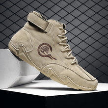 Lade das Bild in den Galerie-Viewer, draussenfeet handgemachte lederschuhe stiefel 31423 sand
