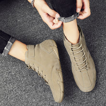 Lade das Bild in den Galerie-Viewer, draussenfeet handgemachte lederschuhe stiefel 31423 sand
