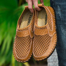 Lade das Bild in den Galerie-Viewer, draussenfeet handgemachte lederschuhe wasserschuhe 114139 braun
