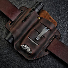 Lade das Bild in den Galerie-Viewer, draussenfeet leder multitool gurteltaschen 31162 kaffee
