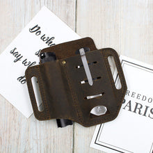 Lade das Bild in den Galerie-Viewer, draussenfeet leder multitool gurteltaschen 31162 kaffee
