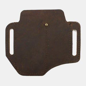 draussenfeet leder multitool gurteltaschen 31162 kaffee