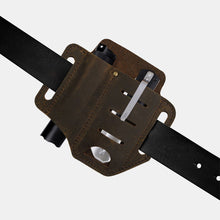 Lade das Bild in den Galerie-Viewer, draussenfeet leder multitool gurteltaschen 31162 kaffee
