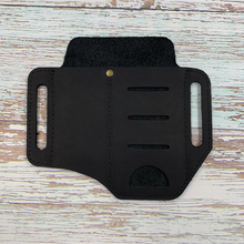 Lade das Bild in den Galerie-Viewer, draussenfeet leder multitool gurteltaschen 31162 schwarz
