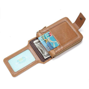 draussenfeet lederbrieftaschen geldborsen 140530 braun