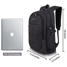 Lade das Bild in den Galerie-Viewer, draussenfeet rucksacke taschen 135977 schwarz

