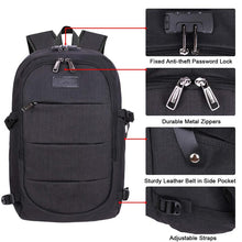 Lade das Bild in den Galerie-Viewer, draussenfeet rucksacke taschen 135977 schwarz

