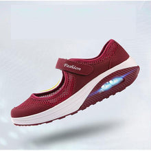 Lade das Bild in den Galerie-Viewer, draussenfeet strickschuhe 116044 rot
