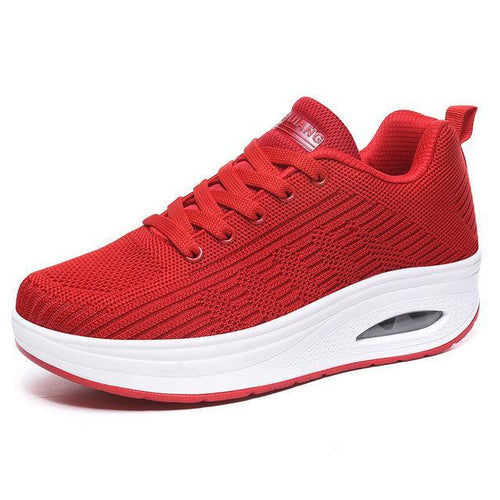 draussenfeet strickschuhe 140281 rot