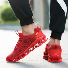Lade das Bild in den Galerie-Viewer, draussenfeet strickschuhe 31290 rot
