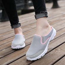 Lade das Bild in den Galerie-Viewer, draussenfeet strickschuhe hausschuhe 140693 grau
