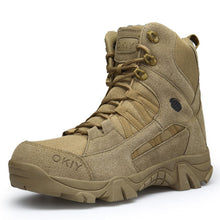 Lade das Bild in den Galerie-Viewer, draussenfeet taktische-trainingsstiefel 31392 braun

