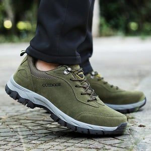 draussenfeet trekking wanderschuhe 118367 grun