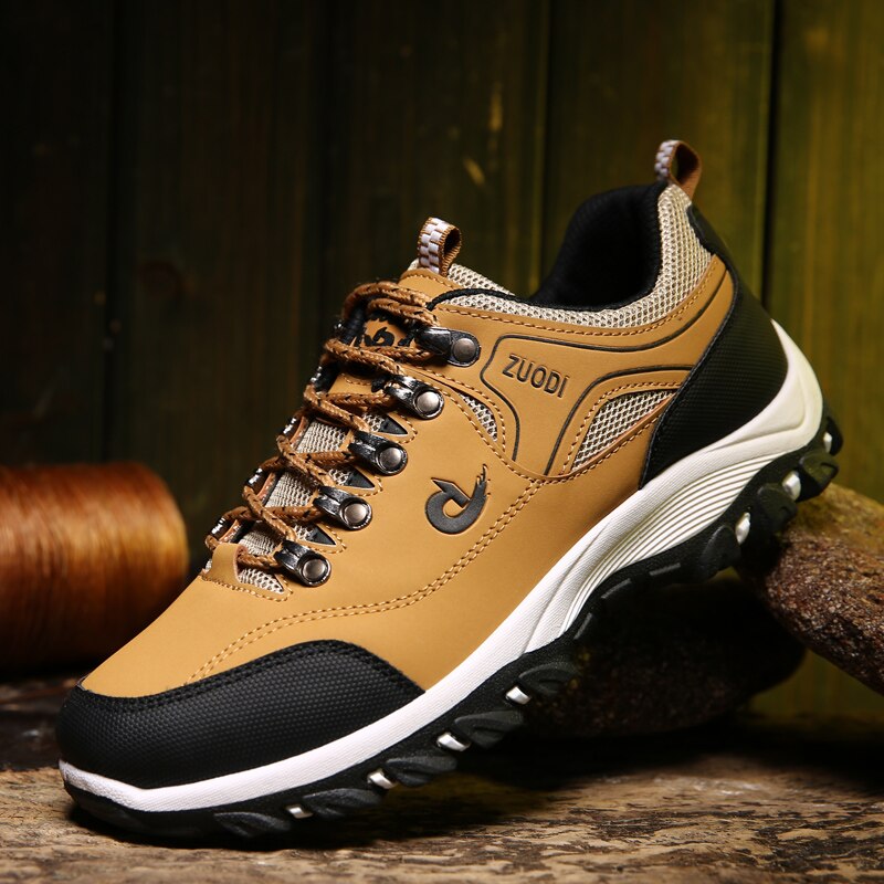 draussenfeet trekking wanderschuhe 31427 gelb