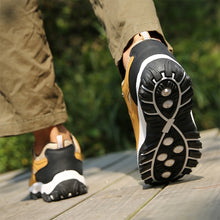 Lade das Bild in den Galerie-Viewer, draussenfeet trekking wanderschuhe 31427 gelb
