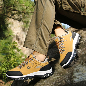 draussenfeet trekking wanderschuhe 31427 gelb