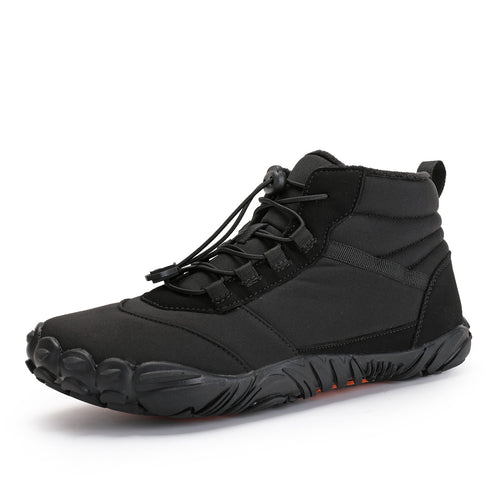 draussenfeet winter barfussschuhe schneestiefel 31426 schwarz