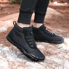 Lade das Bild in den Galerie-Viewer, draussenfeet winter barfussschuhe schneestiefel 31426 schwarz
