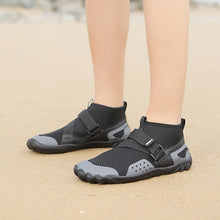 Lade das Bild in den Galerie-Viewer, draussenfeet winter barfussschuhe schneestiefel 31446 schwarz
