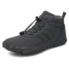 Lade das Bild in den Galerie-Viewer, draussenfeet winter barfussschuhe schneestiefel 31467 grau

