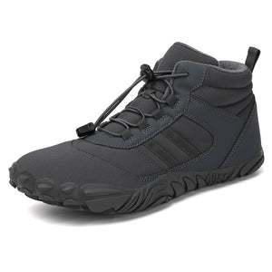 draussenfeet winter barfussschuhe schneestiefel 31467 grau