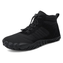 Lade das Bild in den Galerie-Viewer, draussenfeet winter barfussschuhe schneestiefel 31467 schwarz
