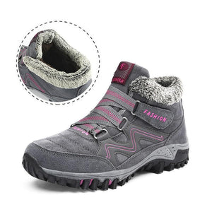 draussenfeet winter schneestiefel 114428 grau