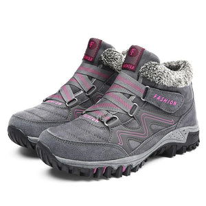 draussenfeet winter schneestiefel 114428 grau