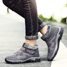 Lade das Bild in den Galerie-Viewer, draussenfeet winter schneestiefel 114428 grau
