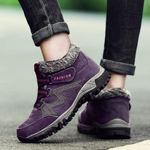 Lade das Bild in den Galerie-Viewer, draussenfeet winter schneestiefel 114428 lila
