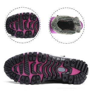 draussenfeet winter schneestiefel 114428 lila
