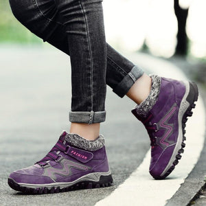 draussenfeet winter schneestiefel 114428 lila